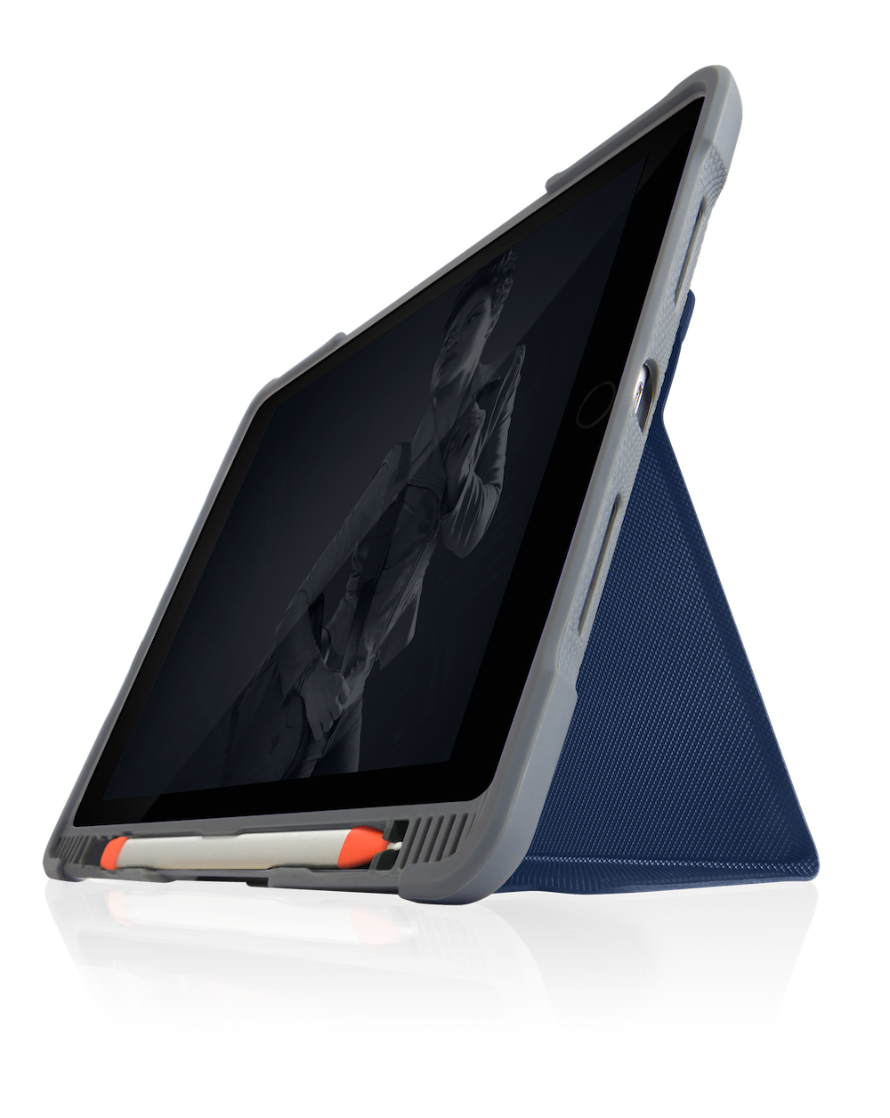STM Dux Plus Duo Rugged Case For iPad 9th / 8th / 7th 10.2 inch - Midnight Blue