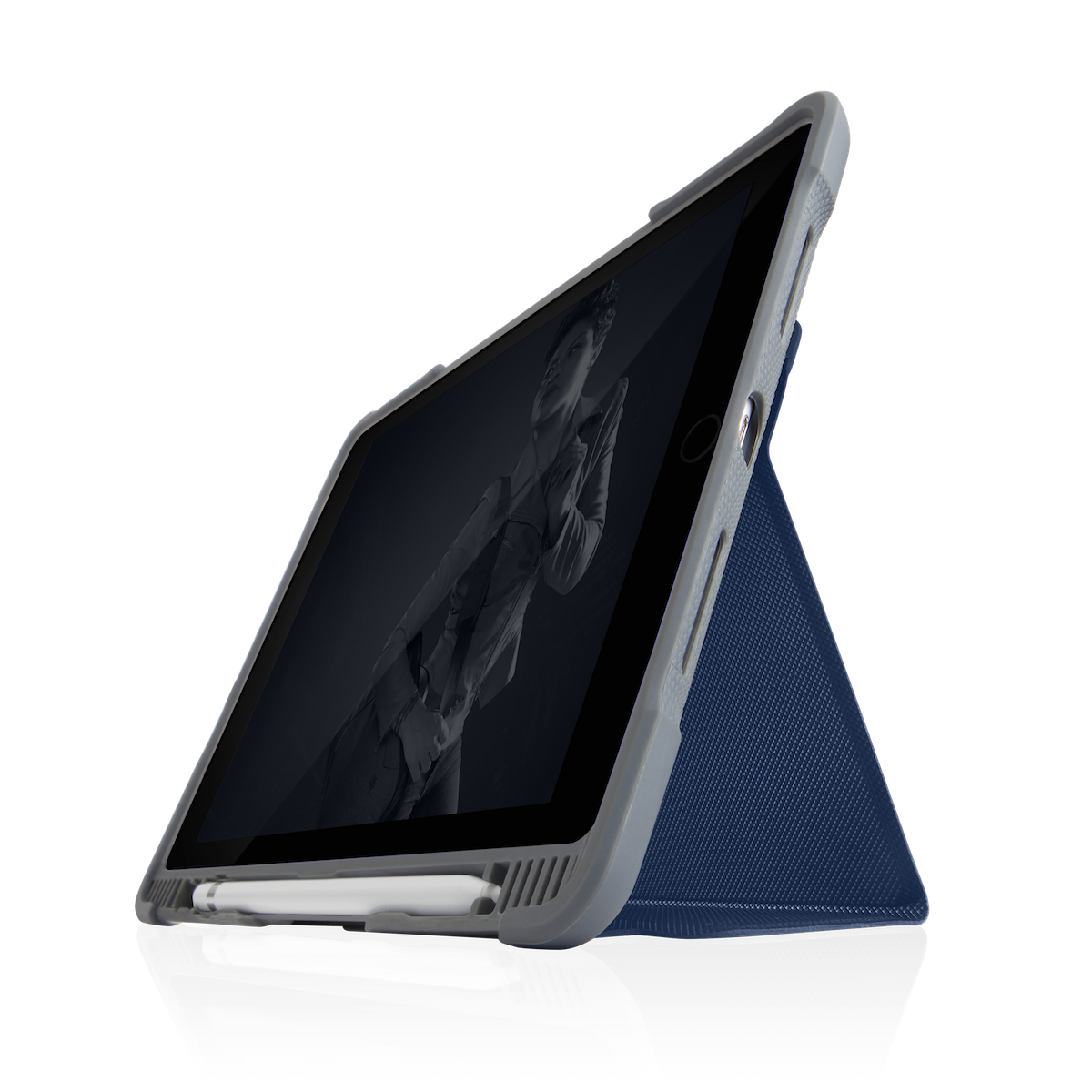 STM Dux Plus Duo Rugged Case For iPad 9th / 8th / 7th 10.2 inch - Midnight Blue