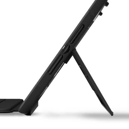 STM Trackpad & Keyboard Rugged Dux Case iPad 10.2 9th 8th 7th Bluetooth  - Black