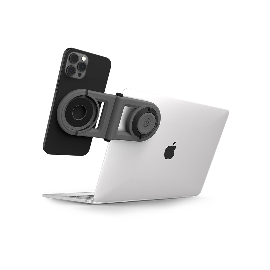 STM MagArm Portable Phone Mount with MagSafe Feature - Grey