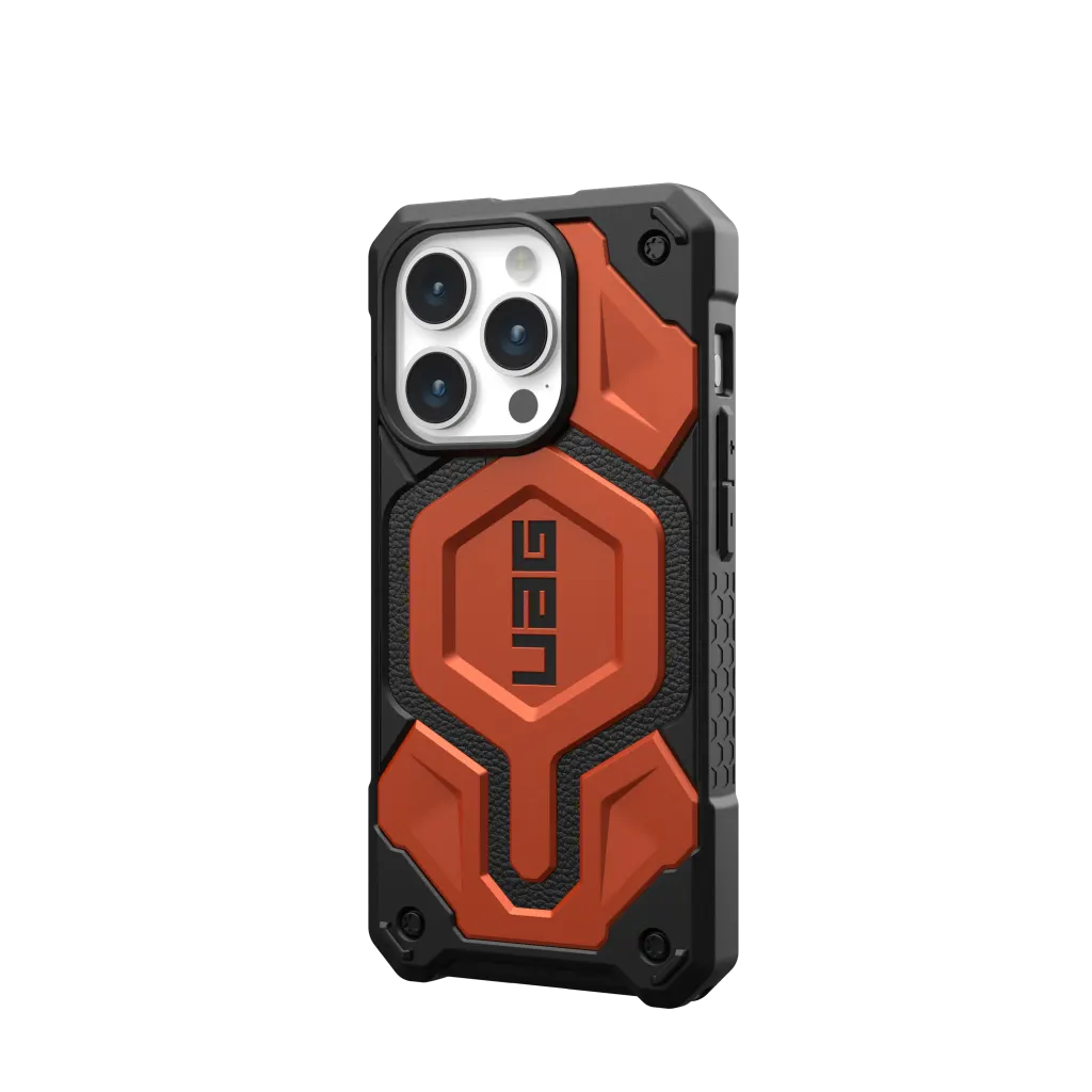 UAG Monarch Pro Rugged MagSafe Case iPhone 15 Pro Max 6.7 Rust