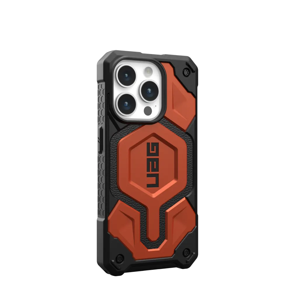 UAG Monarch Pro Rugged MagSafe Case iPhone 15 Pro Max 6.7 Rust