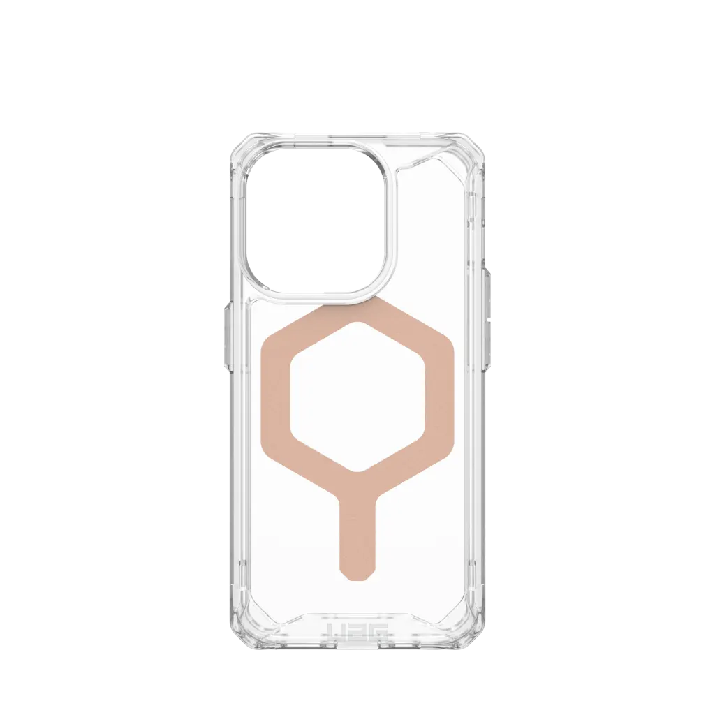 UAG Plyo Clear & MagSafe Case iPhone 15 Pro Max 6.7 Ice Rose Gold