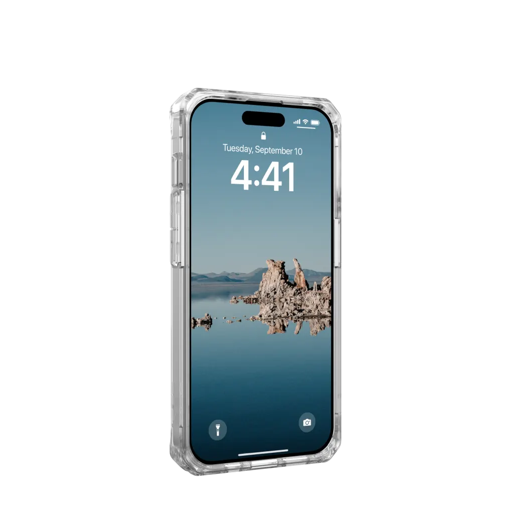 UAG Plyo Clear & MagSafe Case iPhone 15 Pro Max 6.7 Ice Rose Gold