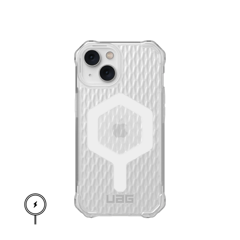 UAG Essential Armour Slim Case & MagSafe iPhone 16e / 14 / 13 Standard 6.1 Clear