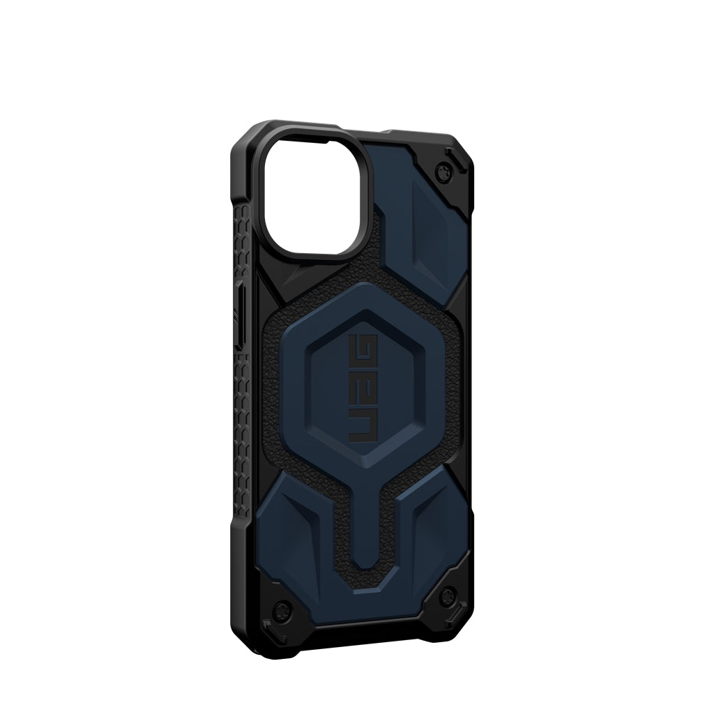 UAG Monarch Pro Rugged MagSafe Case iPhone 14 Plus 6.7 Mallard Blue