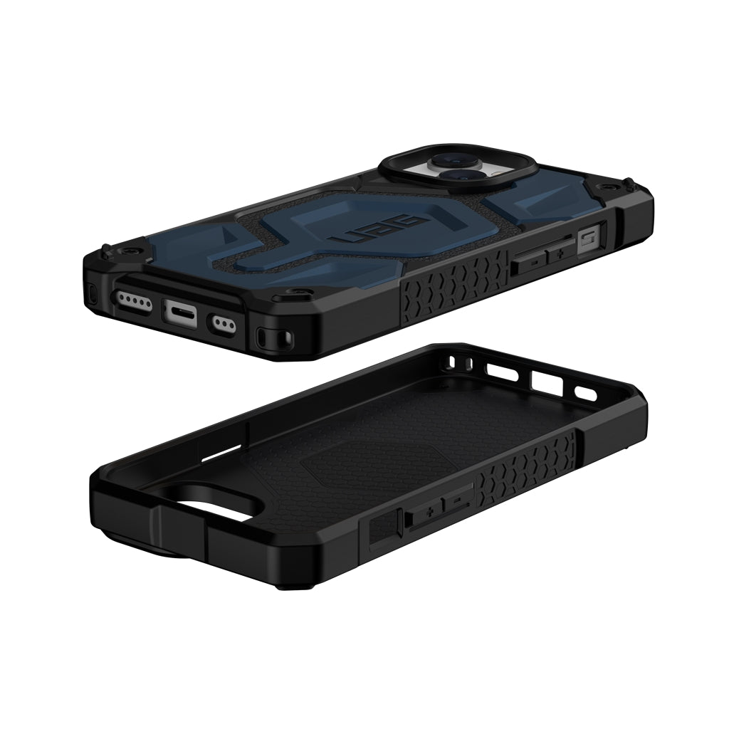 UAG Monarch Pro Rugged MagSafe Case iPhone 14 Plus 6.7 Mallard Blue