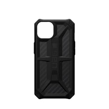 Load image into Gallery viewer, UAG Monarch Rugged Tough Case iPhone 15 Standard 6.1 Carbon Fiber