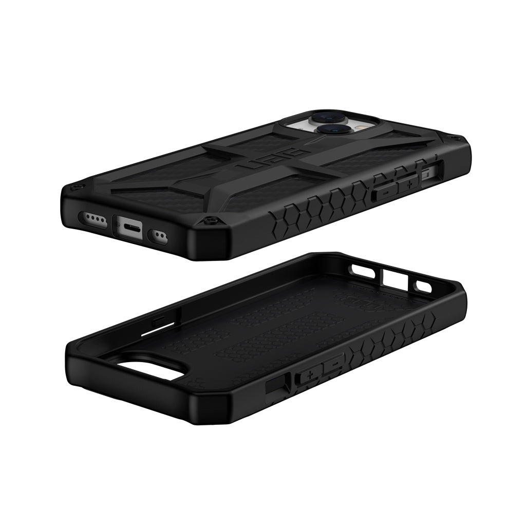 UAG Monarch Rugged Tough Case iPhone 14 Plus 6.7 Carbon Fiber
