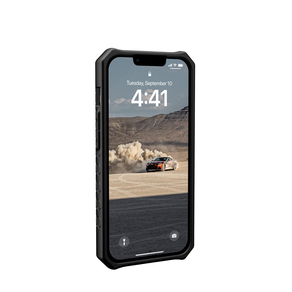 UAG Monarch Rugged Tough Case iPhone 15 Standard 6.1 Carbon Fiber