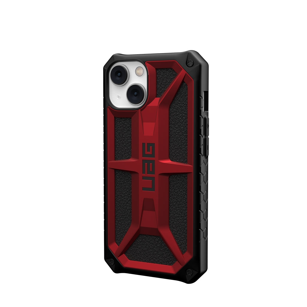 UAG Monarch Rugged Tough Case iPhone 14 / 13 Standard 6.1 Crimson Red