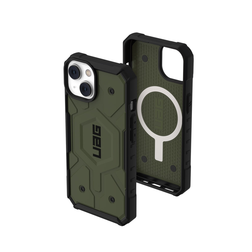 UAG Pathfinder MagSafe Case iPhone 14 Plus 6.7 Olive