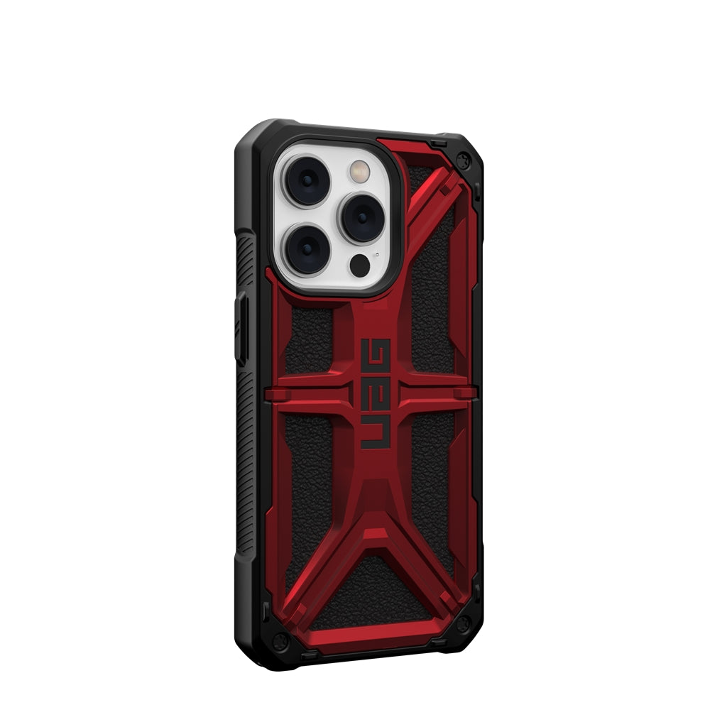 UAG Monarch Rugged Tough Case iPhone 14 Pro 6.1 Crimson Red
