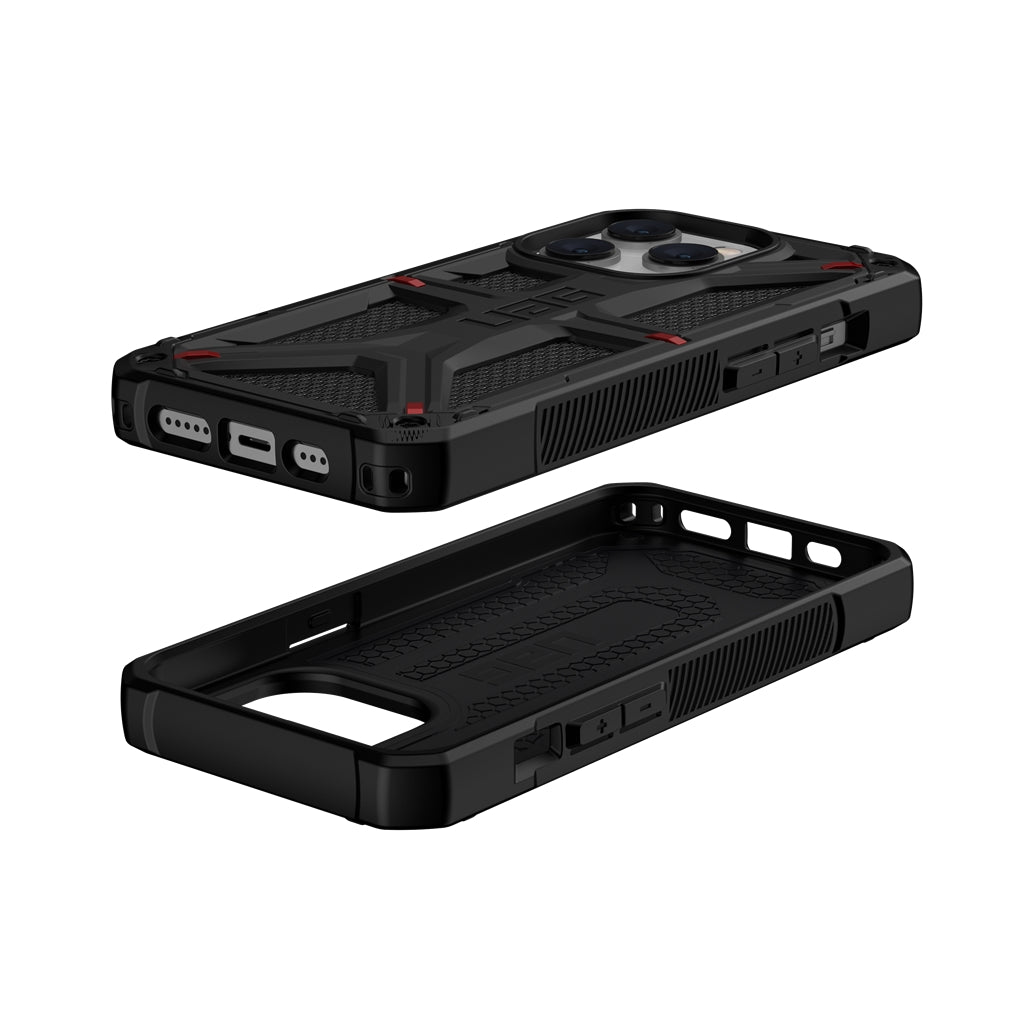 UAG Monarch Rugged Tough Case iPhone 14 Pro Max 6.7 Kevlar Black