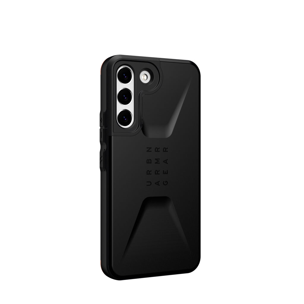 UAG Civilian Slim Tough Case Samsung S22 Standard 5G 6.1 - Black 3