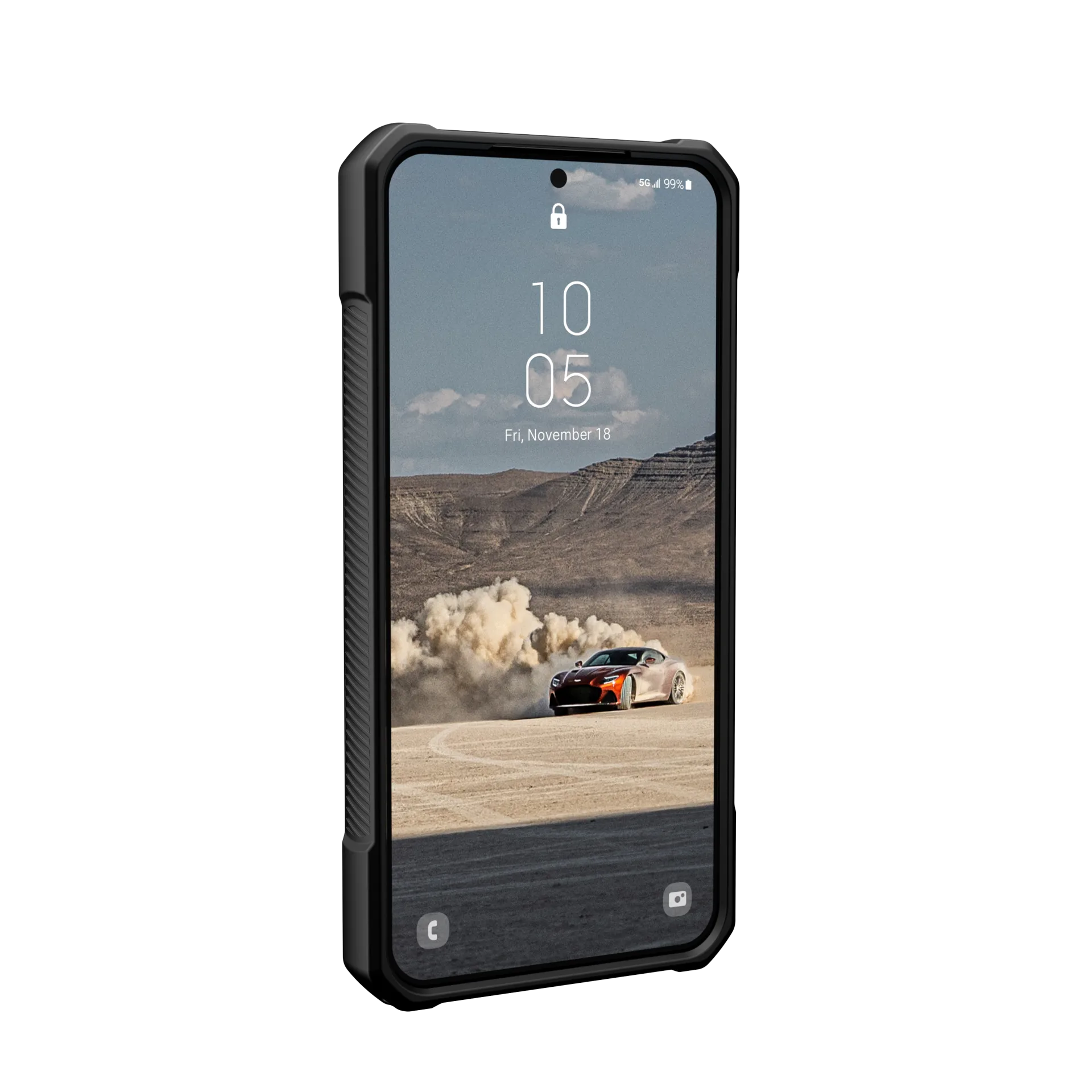 UAG Monarch Rugged Case Samsung S23 Plus 5G 6.6 - Kevlar Black