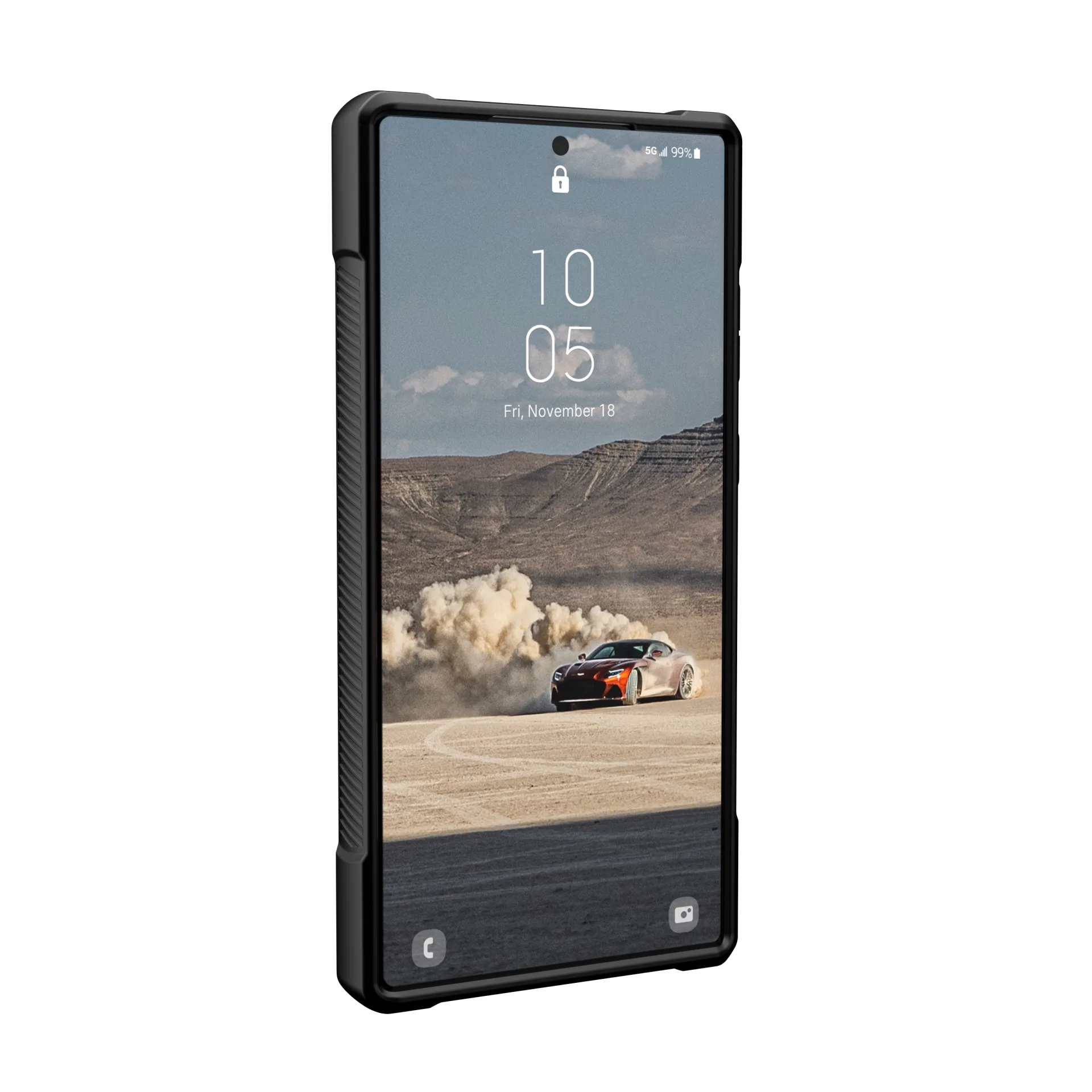 UAG Monarch Rugged Case Samsung S23 Ultra 5G 6.8 - Carbon Fibre