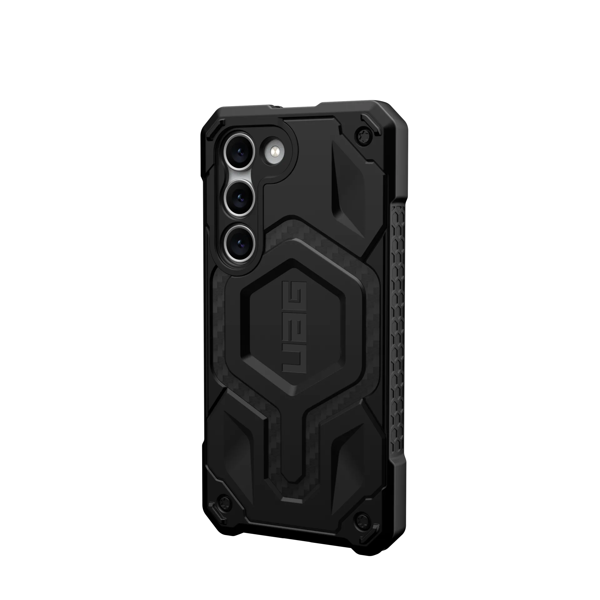 UAG Monarch Pro Rugged Case & Magnet Samsung S23 Standard 5G 6.1 - Carbon Fibre