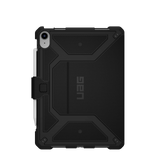 UAG Metropolis Rugged Folio Case iPad 10th 10.9 2022 Black
