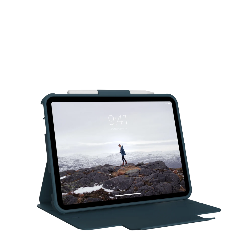 UAG Dot Protective Folio Case iPad 10th / 11th Gen 10.9 - Deep Ocean Blue