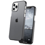 Caudabe Lucid Clear Minimalist Case For iPhone 12 Pro Max - GRAPHITE