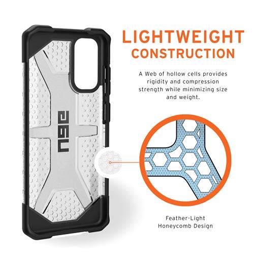 UAG Plasma Rugged Case Samsung S21 FE 6.4 inch SM-G990 - Ice