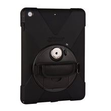 Load image into Gallery viewer, aXtion Bold MP Tough Case iPad Air 1 built in Handstrap &amp; Kickstand - Black