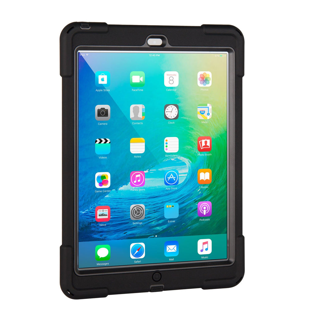 aXtion Bold MP Tough Case iPad Air 1 built in Handstrap & Kickstand - Black