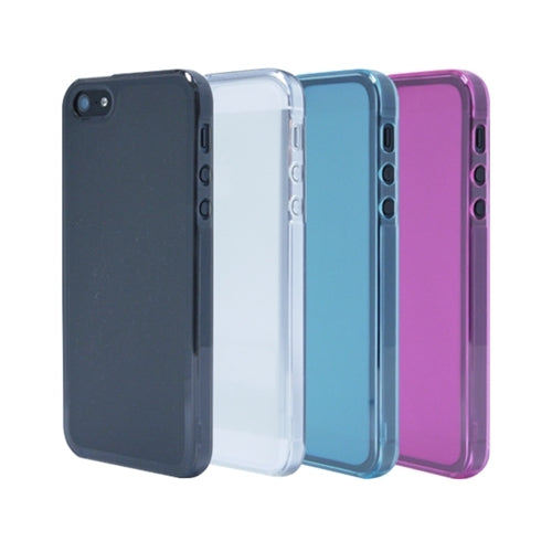 Aeon TPU Clear Case for New Apple iPhone 5 - iPhone 5 Clear Case - Clear Pink 4