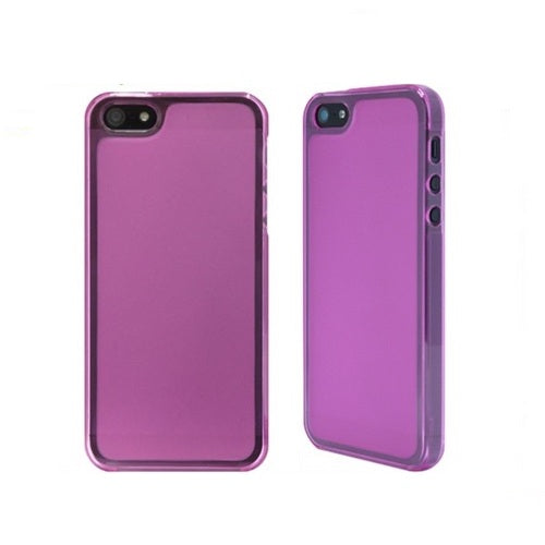 Aeon TPU Clear Case for New Apple iPhone 5 - iPhone 5 Clear Case - Clear Pink 1