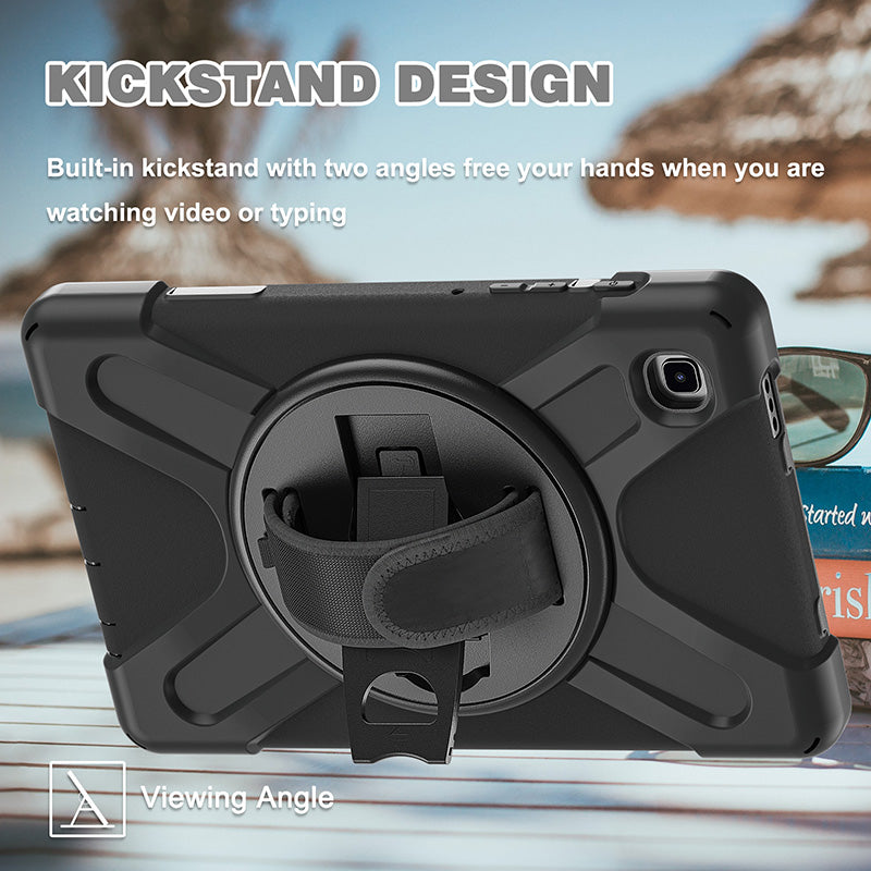 Rugged Case Hand & Shoulder Strap Galaxy Tab A7 Lite 8.7 2021 SM-T220 & 225