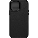 Otterbox Strada Folio Case iPhone 17e / 16e / 15 / 14 / 13 Standard 6.1 inch Shadow Black