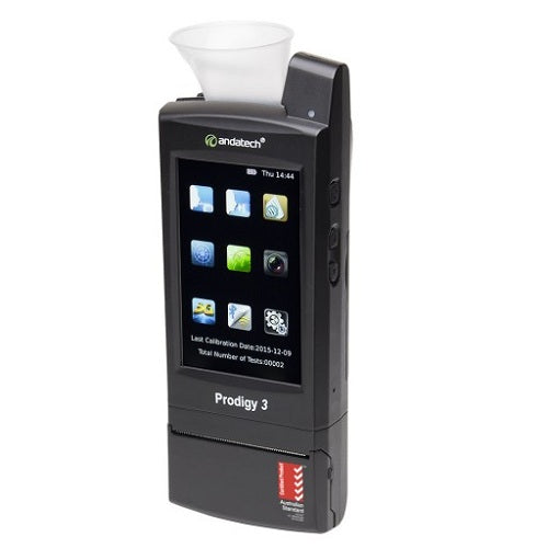 Andatech Prodigy 3 Workplace Breathalyser - Black 5