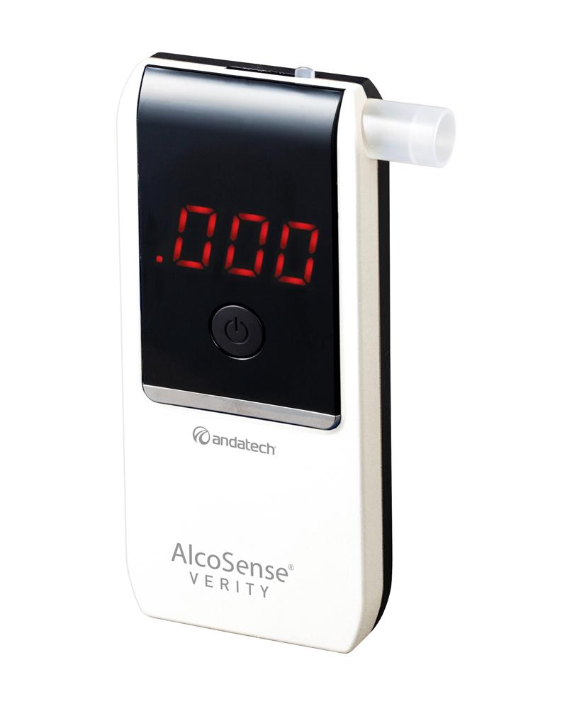 Andatech Blue AlcoSense Verity Personal Breathalyser - ALS-VERITY White
