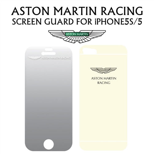 Aston Martin iPhone 5 / 5S screen guard Clear with White Back 1