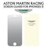 Aston Martin iPhone 5 / 5S screen guard Clear with White Back