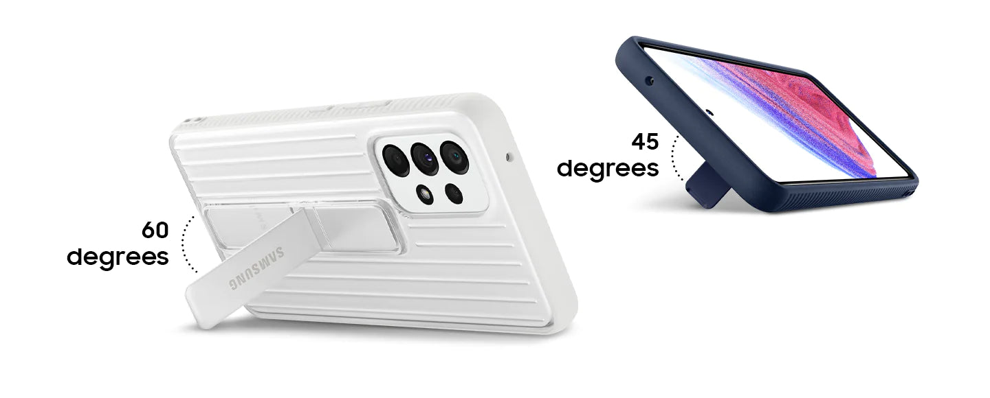 Samsung official Standing Cover Case & Kickstand Samsung A53 5G SM-A536 - White