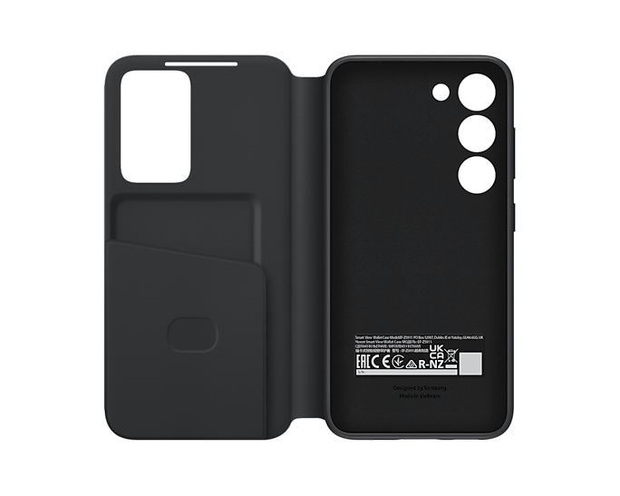 Samsung Official Smart View Wallet Case S23 Plus 6.6 inch - Black