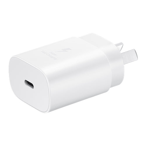 Samsung Wall Charger Super Fast Charging 25W USB C (NO CABLE) - White 1