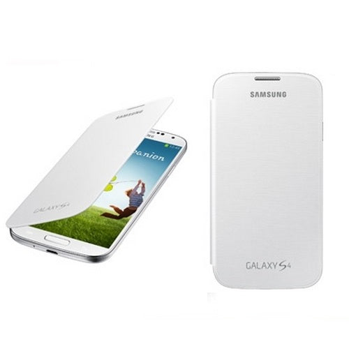 Genuine Samsung Flip Cover Samsung Galaxy S 4 IV S4 GT-i9500 White 1
