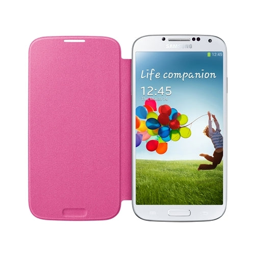 Genuine Samsung Flip Cover Samsung Galaxy S 4 IV S4 GT-i9500 Pink 4