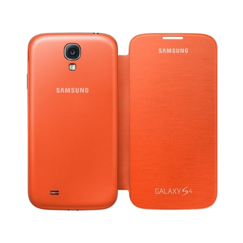 Genuine Samsung Flip Cover Samsung Galaxy S 4 IV S4 GT-i9500 Orange4