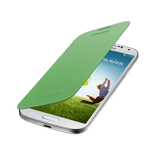 Genuine Samsung Flip Cover Samsung Galaxy S 4 IV S4 GT-i9500 Green 4