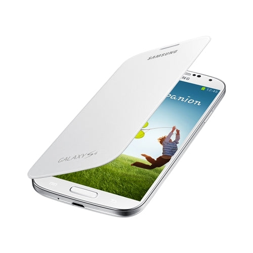 Genuine Samsung Flip Cover Samsung Galaxy S 4 IV S4 GT-i9500 White 7