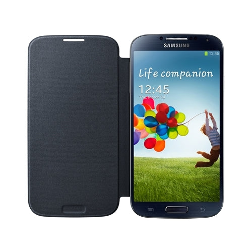Genuine Samsung Flip Cover Samsung Galaxy S 4 IV S4 GT-i9500 Black 6