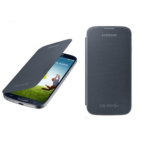 Genuine Samsung Flip Cover Samsung Galaxy S 4 IV S4 GT-i9500 Black 1