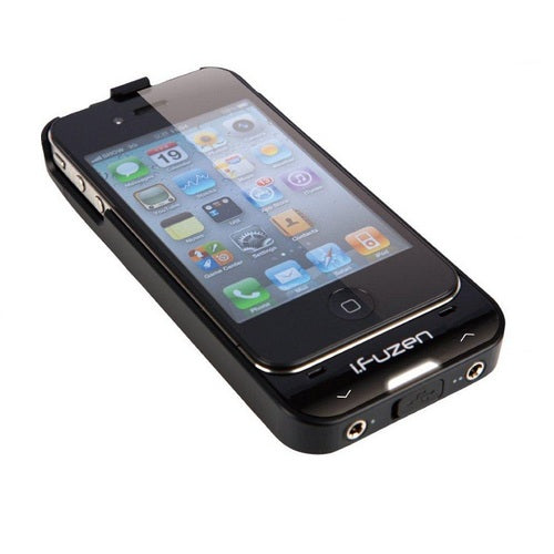 Auzentech i.Fuzen HP1 Dual Audio, Power, Protection for iPhone 4 Black 1