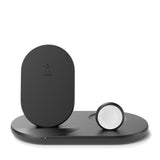 Belkin Boost Charge 3 in 1  Wireless Charging Dock for iPhone + Apple Watch + Airpods - Black