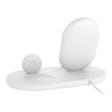 Belkin Boost Charge 3 in 1  Wireless Charging Dock for iPhone + Apple Watch + Airpods - White