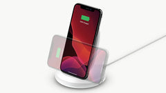 Belkin BoostCharge Wireless 15W Charging Stand & QC 3.0 24W Wall Charger